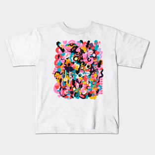 Block of blobby madness Kids T-Shirt